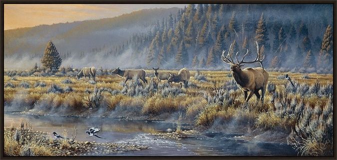 Picture of Classic Elk by Wilhelm Goebel