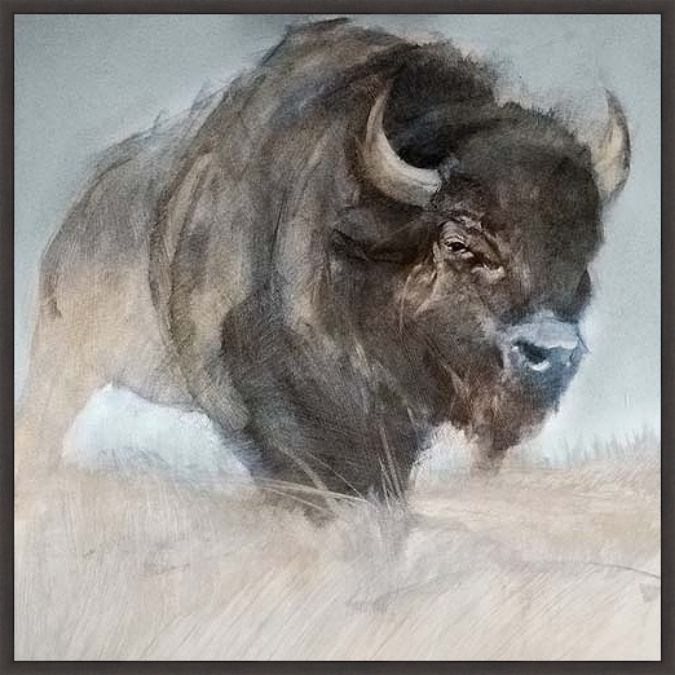Picture of Prairie Bison by Robert Campbell