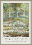 Picture of CLAUDE MONET BRIDGE OVER POND OF LILIES 1899 BY CLAUDE MONET